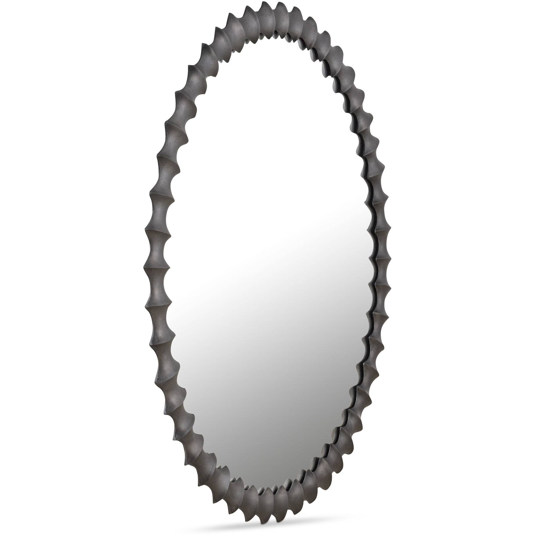 Whitby 36 X 36 inch Black Mirror